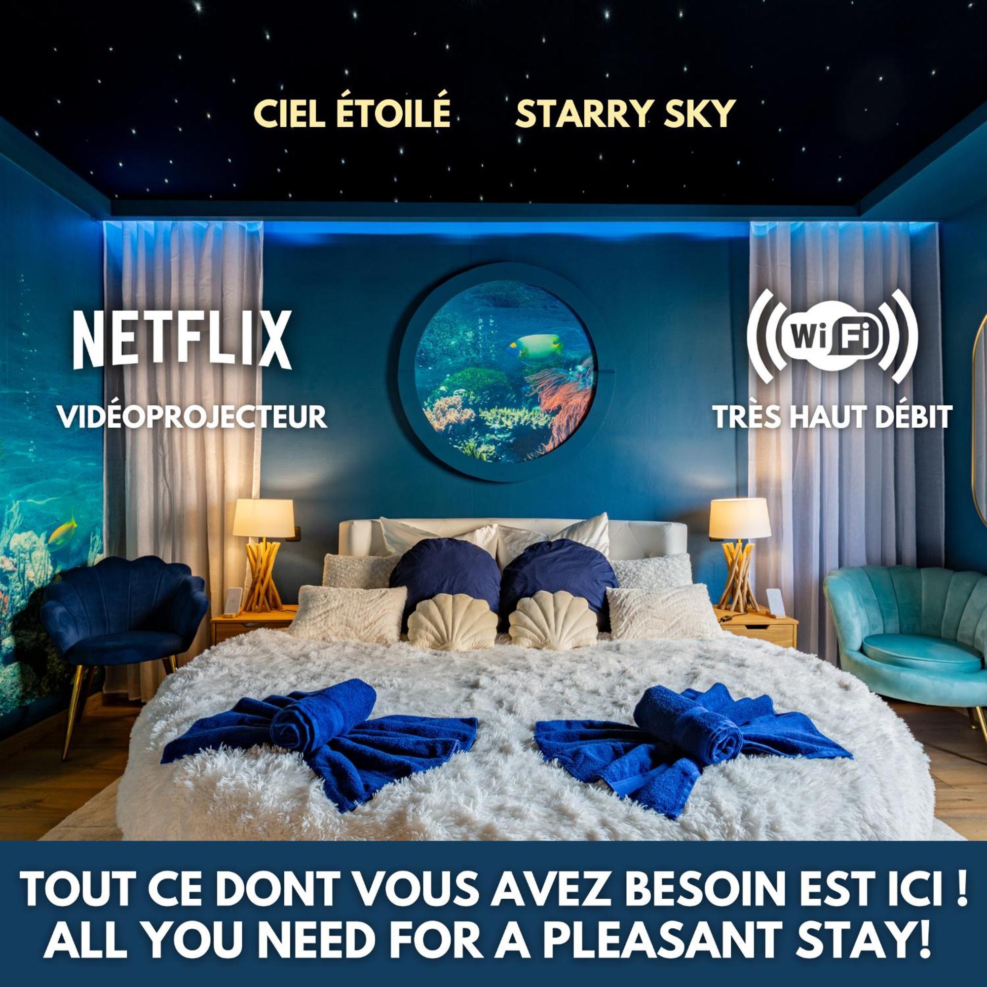 Lit Rond Tres Grand Et Confortable - Garage Possible Ou Parking Gratuit Rue - Gare 2 Min Et Ville 4 Min En Tram - Ciel Etoile - Netflix Videoprojecteur - Luxe Et Evasion Štrasburk Exteriér fotografie
